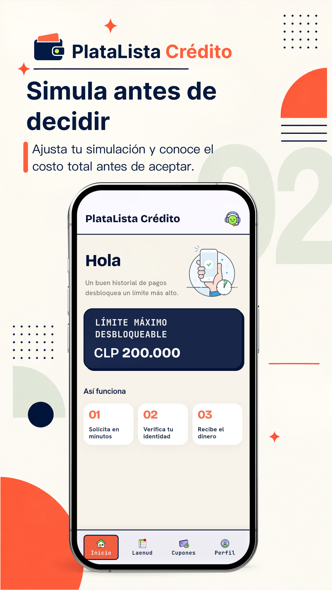 Pantalla de registro